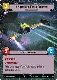 Marrok's Fiend Fighter - Formidable Pursuer (Hyperspace) - Ashes of the Empire - Star Wars: Unlimited card