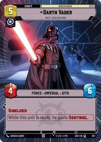 Darth Vader - Meet Your Destiny (Hyperspace) - Ashes of the Empire - Star Wars: Unlimited card
