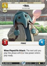 Neel - The Cutest Boy (Hyperspace) - Ashes of the Empire - Star Wars: Unlimited card