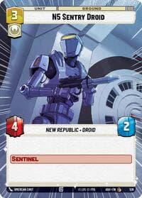 N5 Sentry Droid (Hyperspace) - Ashes of the Empire - Star Wars: Unlimited card