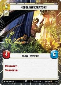 Rebel Infiltrators (Hyperspace) - Ashes of the Empire - Star Wars: Unlimited card