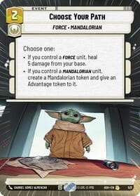 Choose Your Path (Hyperspace) - Ashes of the Empire - Star Wars: Unlimited card