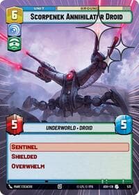 Scorpenek Annihilator Droid (Hyperspace Foil) - Ashes of the Empire - Star Wars: Unlimited card