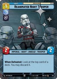 Reanimated Night Trooper (Hyperspace Foil) - Ashes of the Empire - Star Wars: Unlimited card