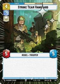 Strike Team Vanguard (Hyperspace Foil) - Ashes of the Empire - Star Wars: Unlimited card
