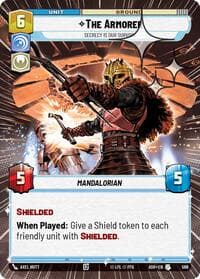 The Armorer - Secrecy is Our Survival (Hyperspace Foil) - Ashes of the Empire - Star Wars: Unlimited card