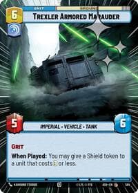 Trexler Armored Marauder (Hyperspace Foil) - Ashes of the Empire - Star Wars: Unlimited card