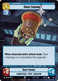 Grav Charge (Hyperspace Foil) - Ashes of the Empire - Star Wars: Unlimited card