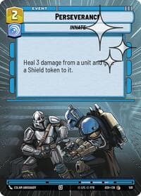Perseverance (Hyperspace Foil) - Ashes of the Empire - Star Wars: Unlimited card