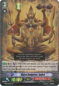 Vajra Emperor, Indra (SP) - BT06: Breaker of Limits - Cardfight Vanguard card