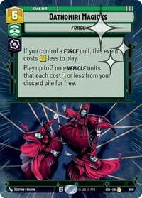 Dathomiri Magicks (Hyperspace Foil) - Ashes of the Empire - Star Wars: Unlimited card