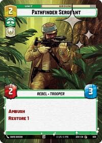 Pathfinder Sergeant (Hyperspace Foil) - Ashes of the Empire - Star Wars: Unlimited card