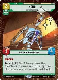 8D8 - Daimyo's Majordomo (Hyperspace Foil) - Ashes of the Empire - Star Wars: Unlimited card