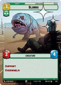 Blurrg (Hyperspace Foil) - Ashes of the Empire - Star Wars: Unlimited card