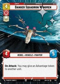 Danger Squadron Wingmen (Hyperspace Foil) - Ashes of the Empire - Star Wars: Unlimited card