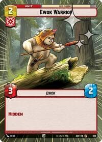 Ewok Warrior (Hyperspace Foil) - Ashes of the Empire - Star Wars: Unlimited card