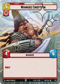 Wookiee Chieftain (Hyperspace Foil) - Ashes of the Empire - Star Wars: Unlimited card
