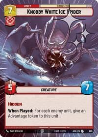 Knobby White Ice Spider (Hyperspace Foil) - Ashes of the Empire - Star Wars: Unlimited card