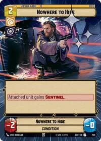 Nowhere to Hide (Hyperspace Foil) - Ashes of the Empire - Star Wars: Unlimited card