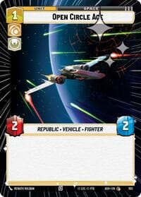 Open Circle Ace (Hyperspace Foil) - Ashes of the Empire - Star Wars: Unlimited card