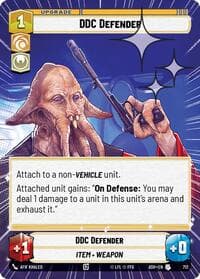 DDC Defender (Hyperspace Foil) - Ashes of the Empire - Star Wars: Unlimited card