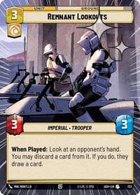 Remnant Lookouts (Hyperspace Foil) - Ashes of the Empire - Star Wars: Unlimited card