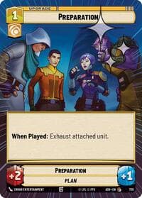 Preparation (Hyperspace Foil) - Ashes of the Empire - Star Wars: Unlimited card