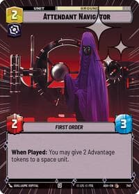 Attendant Navigator (Hyperspace Foil) - Ashes of the Empire - Star Wars: Unlimited card