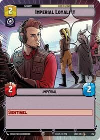Imperial Loyalist (Hyperspace Foil) - Ashes of the Empire - Star Wars: Unlimited card