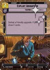 Exploit Advantage (Hyperspace Foil) - Ashes of the Empire - Star Wars: Unlimited card