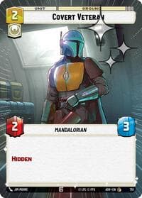 Covert Veteran (Hyperspace Foil) - Ashes of the Empire - Star Wars: Unlimited card