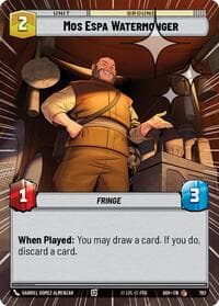 Mos Espa Watermonger (Hyperspace Foil) - Ashes of the Empire - Star Wars: Unlimited card