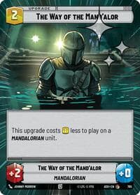 The Way of the Mand'alor (Hyperspace Foil) - Ashes of the Empire - Star Wars: Unlimited card