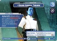 Grand Admiral Thrawn - Victory is Mine (Showcase) - Ashes of the Empire - Star Wars: Unlimited card
