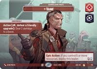 Vane - Quarrelsome Pirate (Showcase) - Ashes of the Empire - Star Wars: Unlimited card
