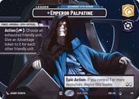 Emperor Palpatine - According to My Design (Showcase) - Ashes of the Empire - Star Wars: Unlimited card