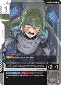 Elan Ceres (Enhanced Person Number 4) (Store Tournament Participation Pack 05) - Gundam Promotional Cards - Gundam Card Game card