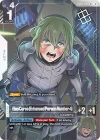 Elan Ceres (Enhanced Person Number 4) (Store Tournament Winner Pack 05) - Gundam Promotional Cards - Gundam Card Game card