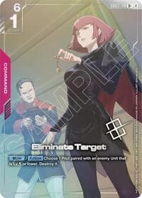 Eliminate Target (Store Tournament Winner Pack 05) - Gundam Promotional Cards - Gundam Card Game card