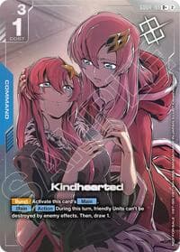 Kindhearted (Store Tournament Winner Pack 05) - Gundam Promotional Cards - Gundam Card Game card