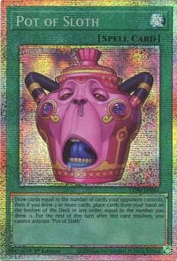 Pot of Sloth (Starlight Rare) - Chaos Origins - YuGiOh card