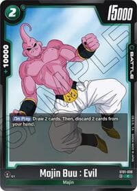 Majin Buu : Evil - ST01-030 - Story Booster 01 - Dragon Ball Super: Fusion World card