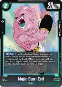 Majin Buu : Evil - ST01-031 - Story Booster 01 - Dragon Ball Super: Fusion World card