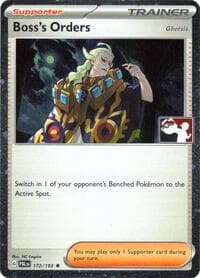 Boss's Orders [Ghetsis] - 172/193 (Cosmos Holo) - Prize Pack Series Cards - Pokemon card