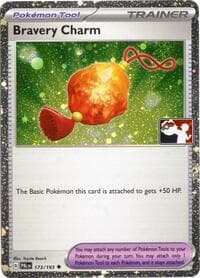 Bravery Charm - 173/193 (Cosmos Holo) - Prize Pack Series Cards - Pokemon card