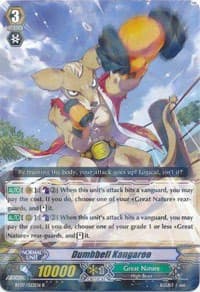Dumbbell Kangaroo - BT07: Rampage of the Beast King - Cardfight Vanguard card