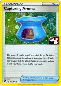 Capturing Aroma - 153/195 (Cosmos Holo) - Prize Pack Series Cards - Pokemon card