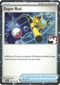 Super Rod - 188/193 (Cosmos Holo) - Prize Pack Series Cards - Pokemon card