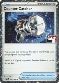 Counter Catcher - 160/182 (Cosmos Holo) - Prize Pack Series Cards - Pokemon card