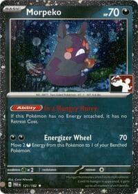 Morpeko - 121/182 (Cosmos Holo) - Prize Pack Series Cards - Pokemon card